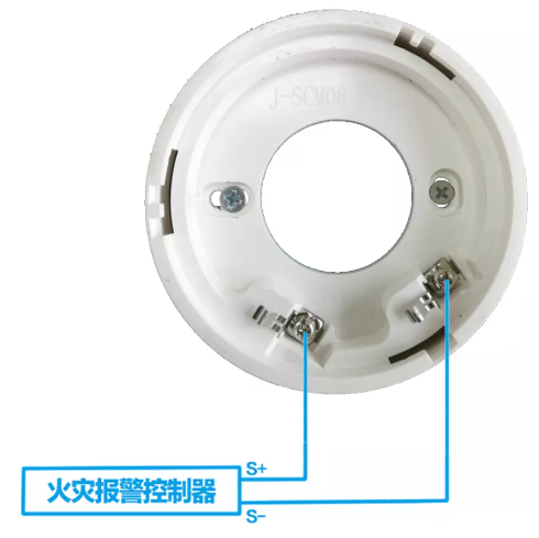 JTW-DZ-SCM15型点型感温火灾探测器接线图