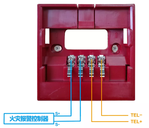J-SAP-SCM20手动火灾报警按钮接线图