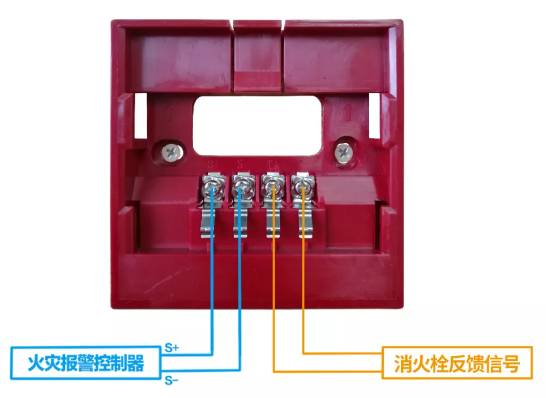 J-SAP-SCM25型消火栓按钮接线图