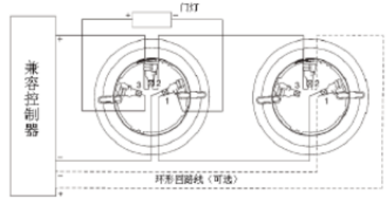 江森JTY-GD-2951JC智能光电感烟探测器接线图
