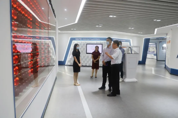 深圳市绿航星际太空科技研究院考察团到访泛海三江