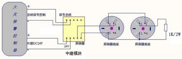 JM-YKS4201A中继模块安装接线图