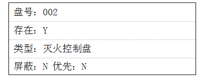 GK652B气体灭火主机从网RS-485设置