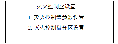 GK652B气体灭火主机控制盘设置