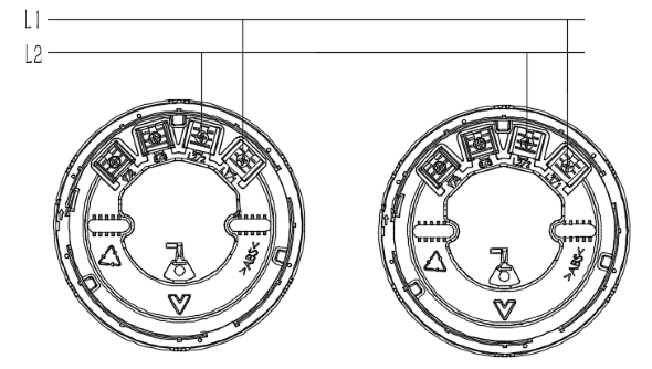 JBF5173火灾声光警报器接线图