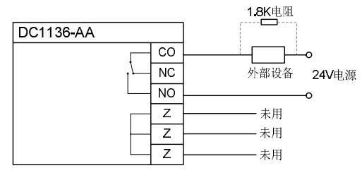 DC1136-AA输入/输出模块接线图