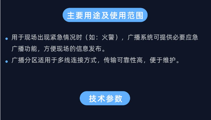 泰和安壁挂广播系统新品用途