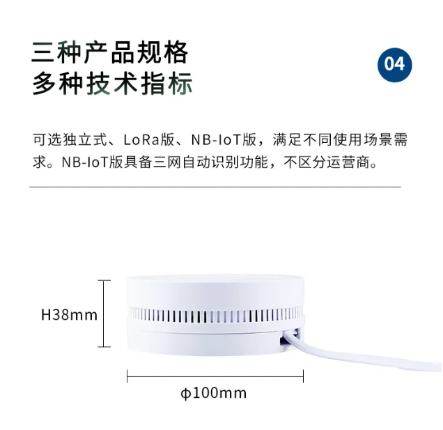 赋安家用可燃气体探测器FS3023H规格