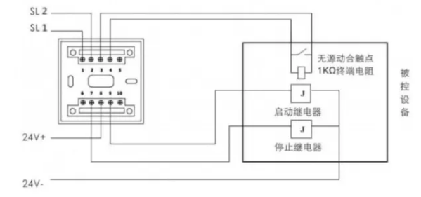 JF-15直线接口盒接线图