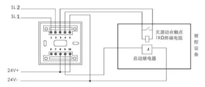 JF-15直线接口盒接线图