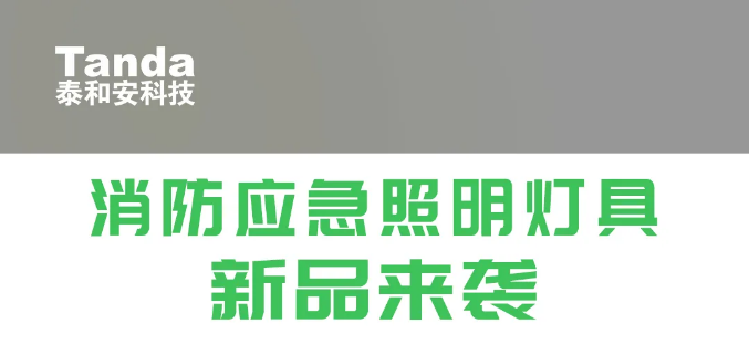 泰和安消防应急照明灯具新品