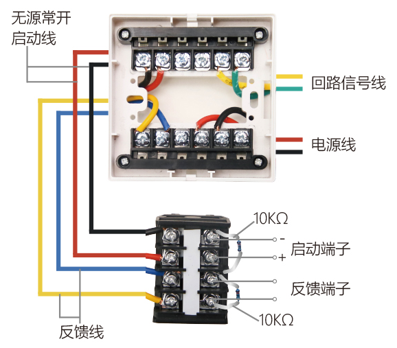 CST-F1402输入输出模块无源输出接线图