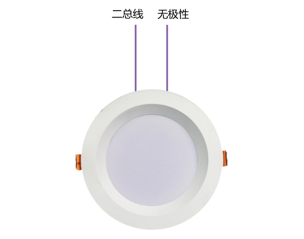 集中电源集中控制型应急照明灯具（嵌顶式）接线图