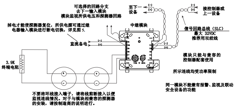 KM-M302MJC中继模块接线图