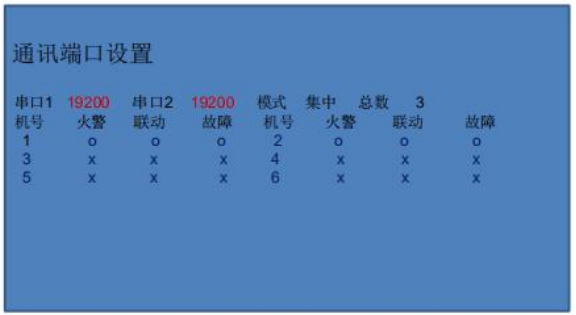 HJ-9705BA气体灭火控制器报警部分端口配置操作方法