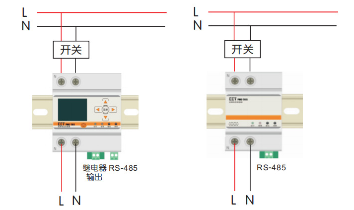 PMC-T411故障电弧探测器接线图
