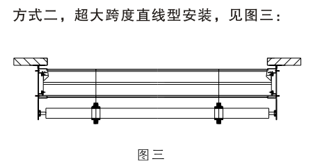 无机纤维复合防火卷帘安装方式