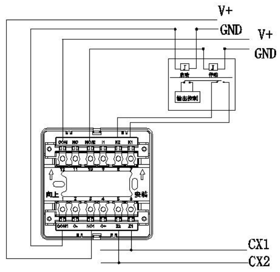 RF1330多线输出接口安装接线图