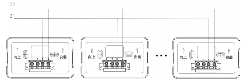 RF1530火灾显示盘接线图