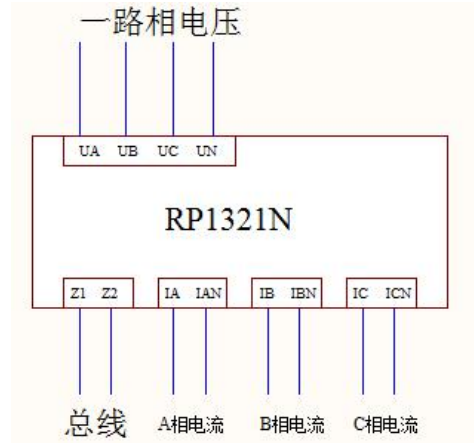 电压电流传感器接线图图片