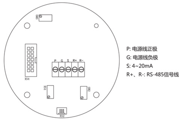T22点型可燃气体探测器接线图
