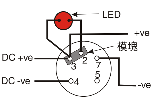 精灵17840-01标准光电烟探测器接线图