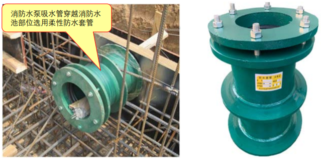 工程问题|消防水池防水套管选型不符合要求