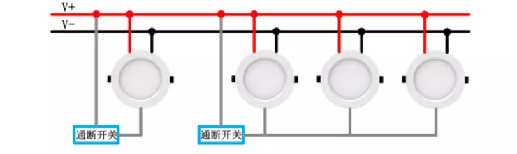 青鸟消防应急照明和疏散指示系统产品接线图