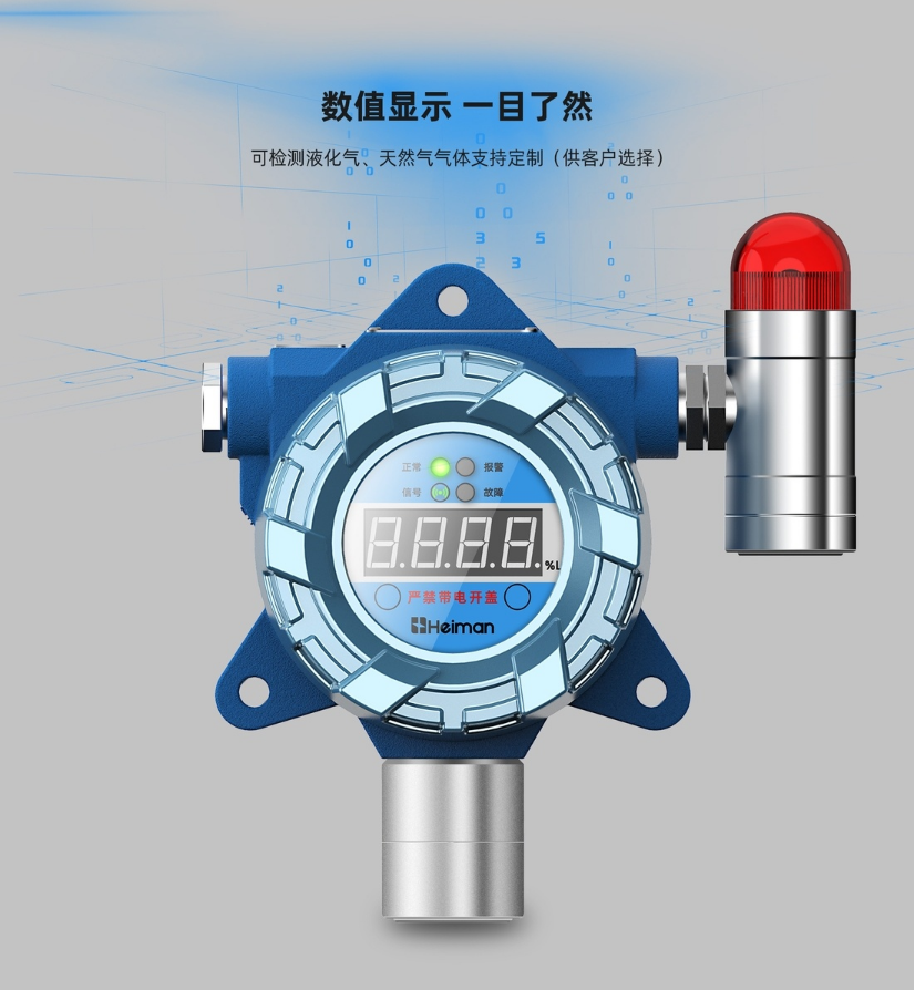GT-721M-NB工业及商用点型燃气探测器数值显示