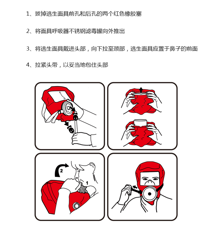 TZL30A过滤式消防自救呼吸器产品展示