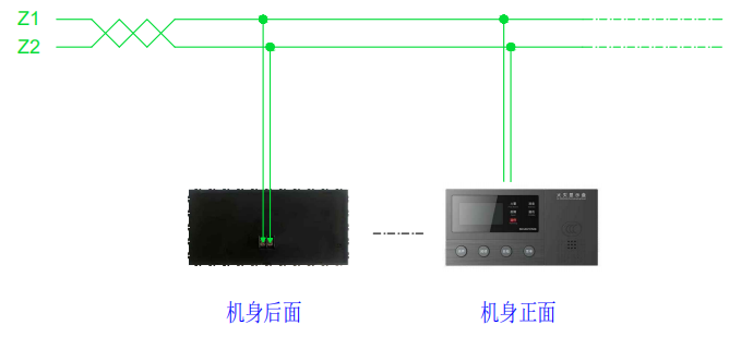 JX-YKS5310火灾显示盘接线图