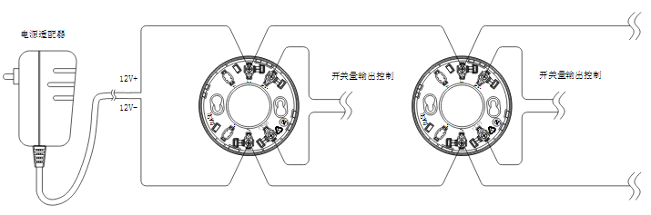 JTY-GF-FS1028点型光电火灾探测器布线与安装