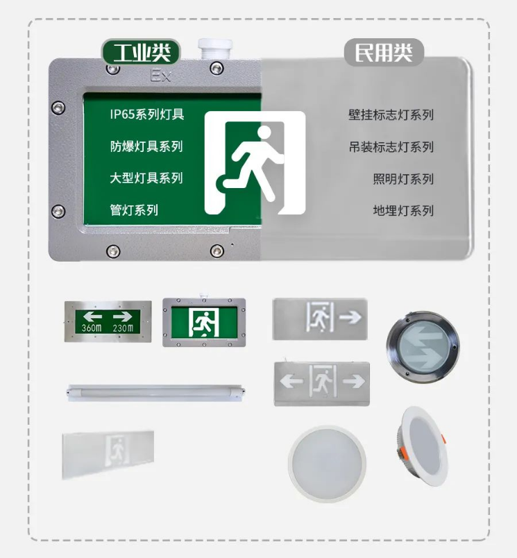 海湾消防VN系列消防应急照明和疏散指示系统