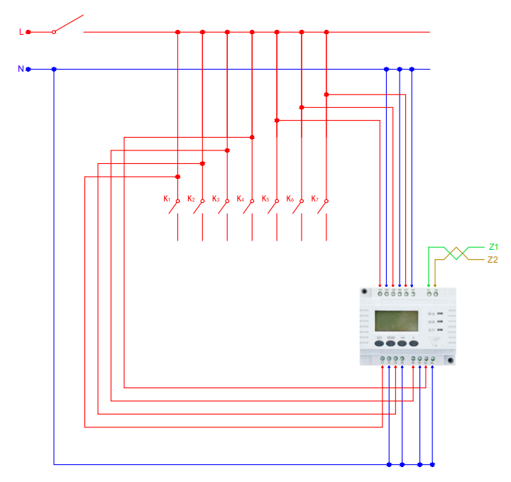 DYJK-YKS4971C电压信号传感器接线图