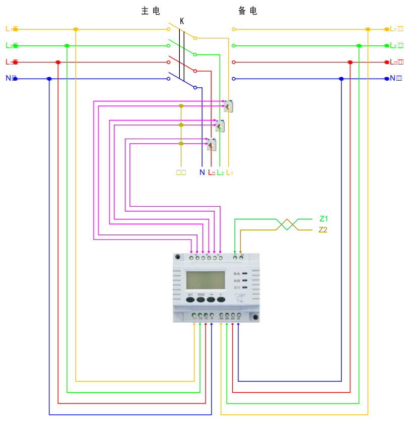 DYJK-YKS4977CS电压/电流信号传感器接线图