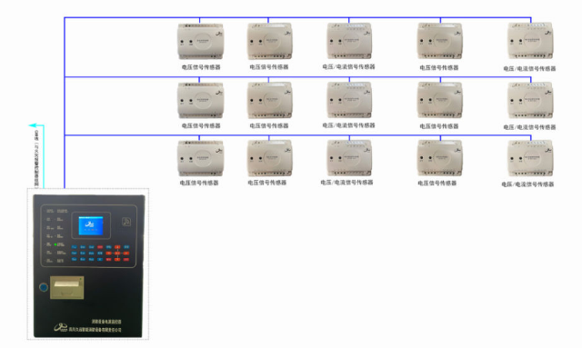 JF-DY20K消防设备电源监控器系统图