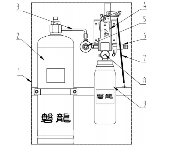 CMJS10-1-PAVLN厨房设备灭火装置结构