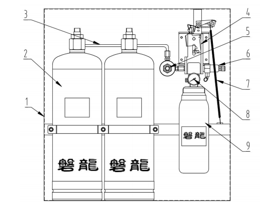 CMJS10-1-PAVLN厨房设备灭火装置结构