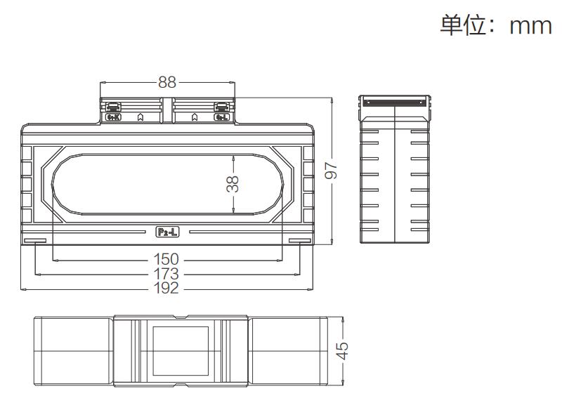 尺寸外形