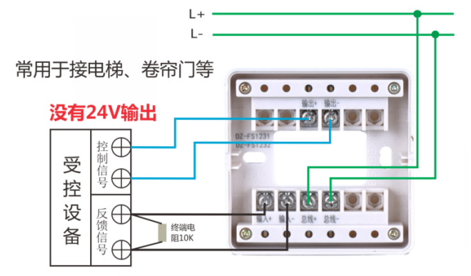 AFN-FS1232输入/输出模块接线图