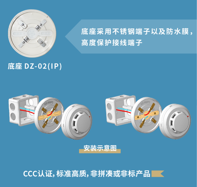 海湾消防IP系列底座