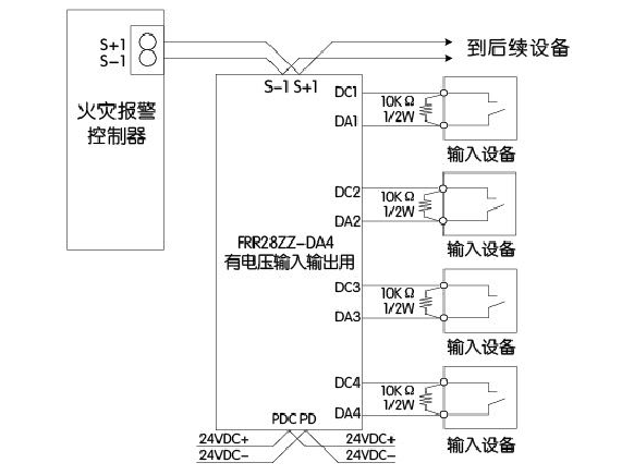 FRR28ZZ-DA4输入模块接线图