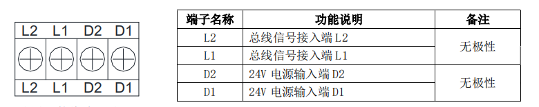 GT-SJ-3100型工业及商业用途点型可燃气体探测器接线说明