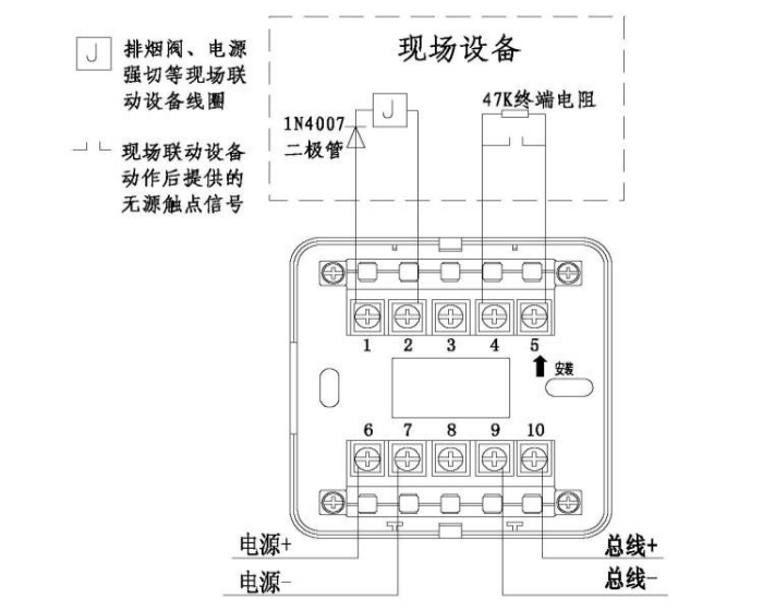 KM8302输入输出模块接线图