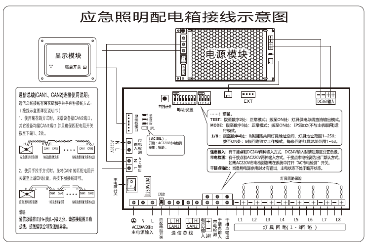 接线示意图