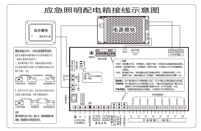 接线示意图