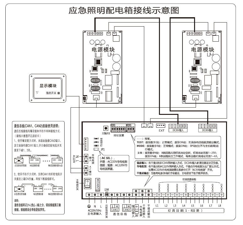 接线示意图