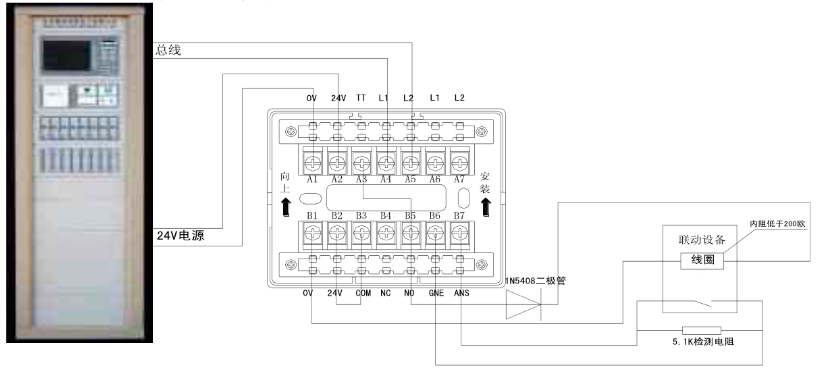 SD6113狮岛输入输出模块接线图