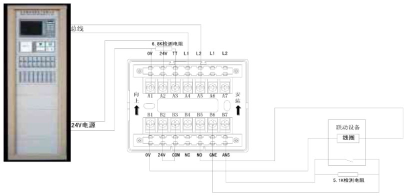 SD6113狮岛输入输出模块接线图