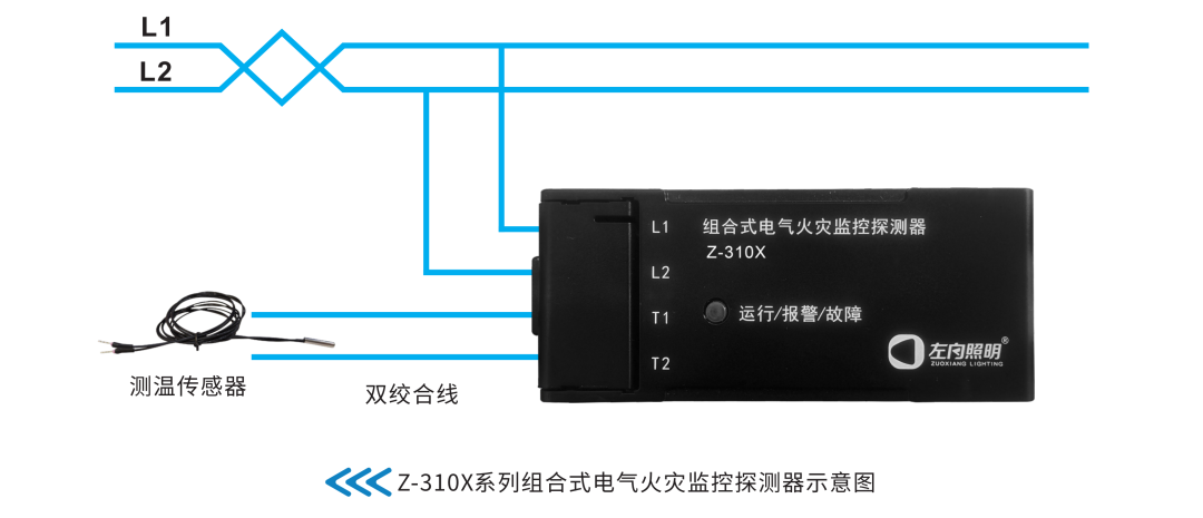 Z-310X系列组合式电气火灾监控探测器